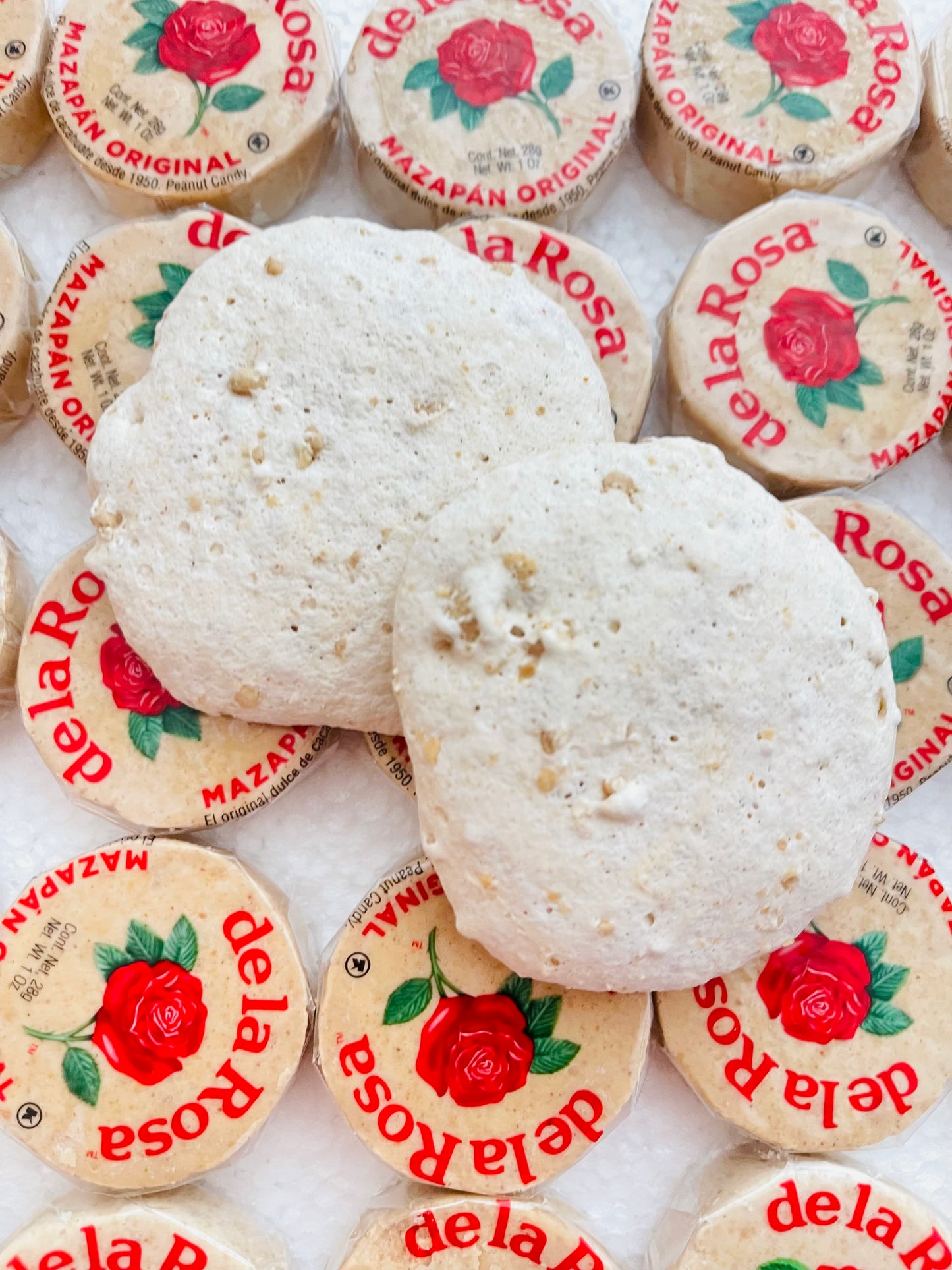 Freeze dried Mazapan