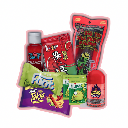 Food Crush Chamoy Pickle Kit, Mexican Candy Mix